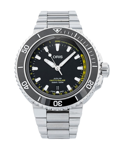 Oris Aquis Depth Gauge 01 733 7755 4154-SET MB